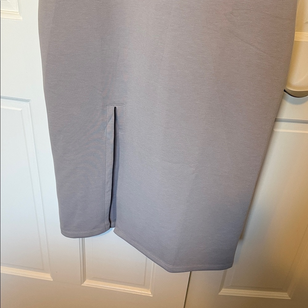 Abercrombie & Fitch Sleeveless Taupe Athletic YPB Midi Dress L - Picture 4 of 8